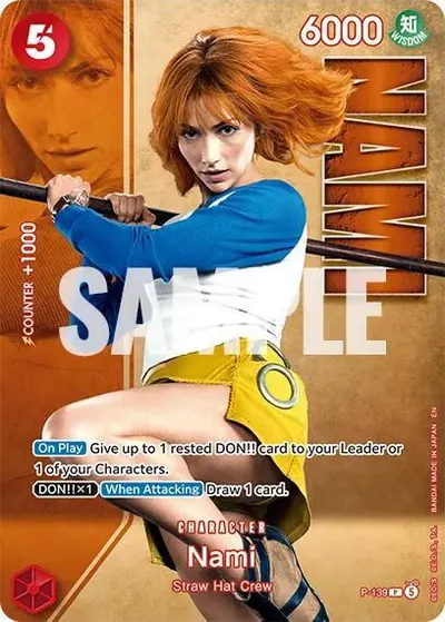 Nami (Premium Card Collection -Live Action Edition Vol.2 Straw Hat Crew-)