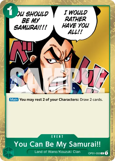 You Can Be My Samurai!!