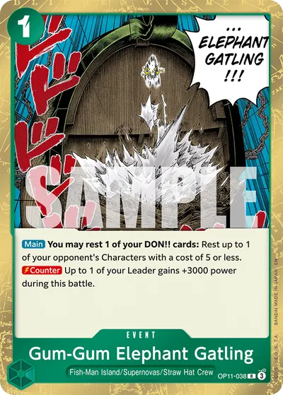 Gum-Gum Elephant Gatling