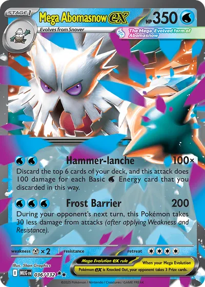Mega Abomasnow ex