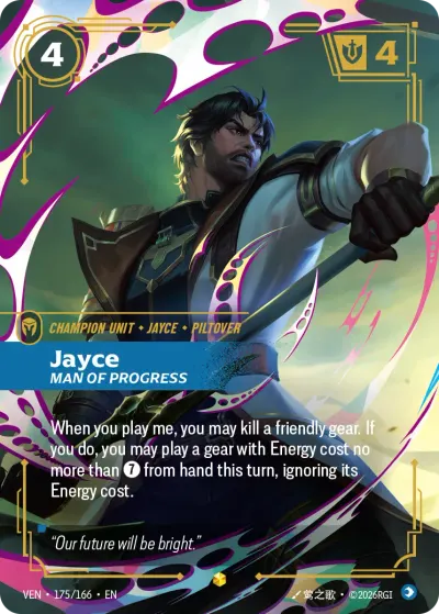 Jayce - Man of Progress