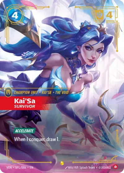 Kai'Sa, Survivor