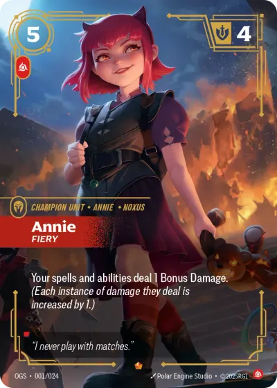 Annie - Fiery