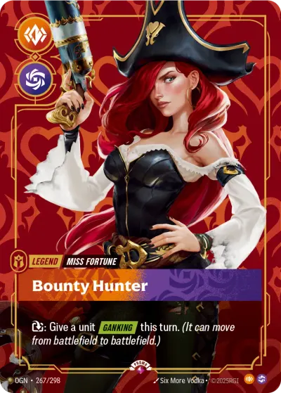 Miss Fortune - Bounty Hunter (Metal)