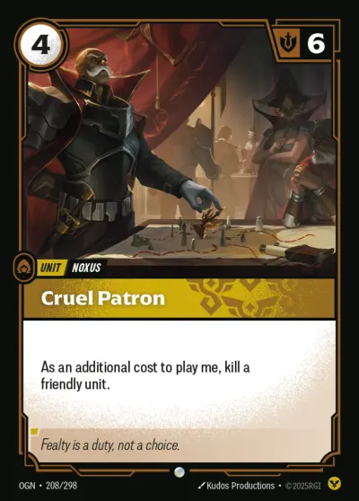 Cruel Patron