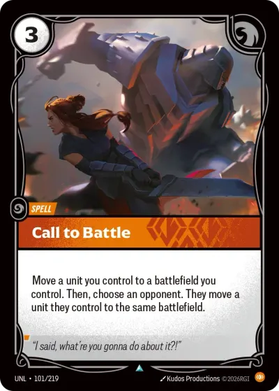 Call to Battle