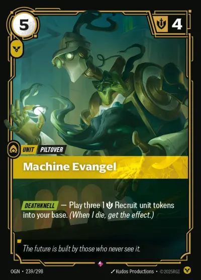 Machine Evangel