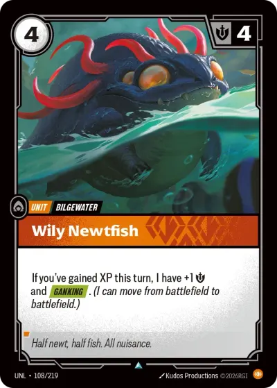 Wily Newtfish