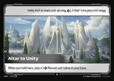 Altar to Unity