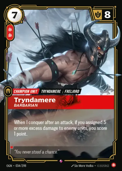 Tryndamere - Barbarian