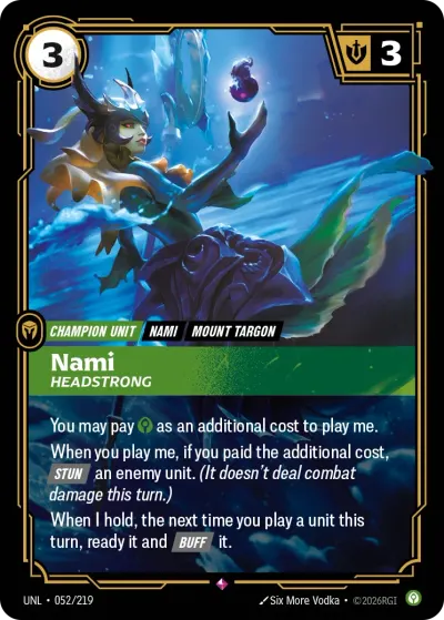 Nami - Headstrong