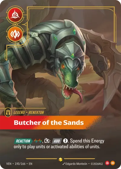 Renekton - Butcher of the Sands (Overnumbered)