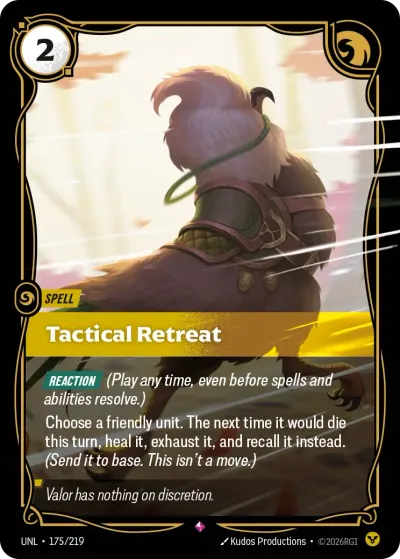 Tactical Retreat