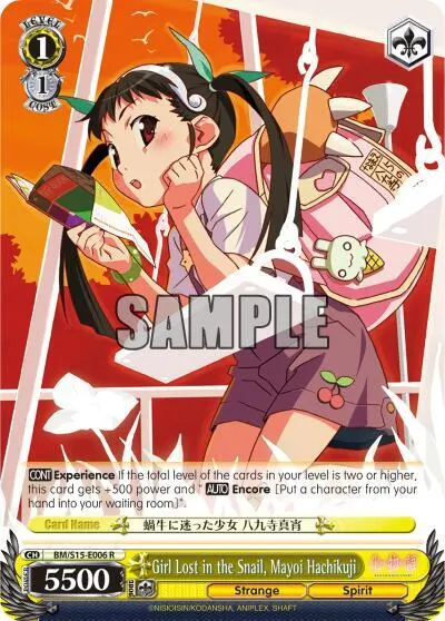Girl Lost in the Snail, Mayoi Hachikuji