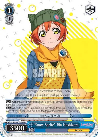 "Snow Sprite" Rin Hoshizora