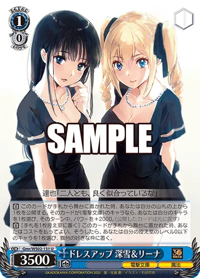 Dressed Up, Miyuki & Lina