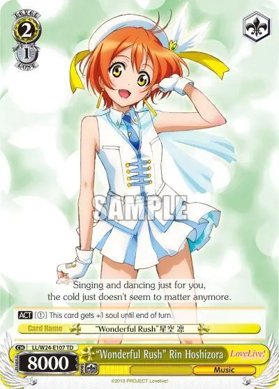 "Wonderful Rush" Rin Hoshizora