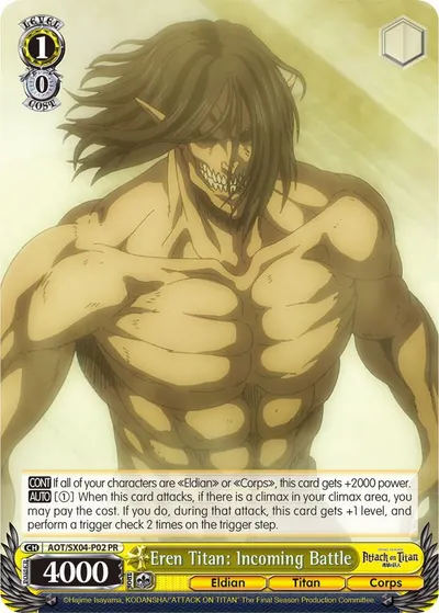 Eren Titan: Incoming Battle