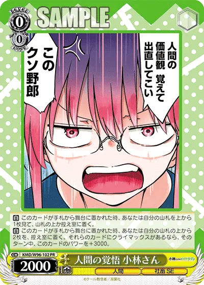 A Human's Resolve, Miss Kobayashi