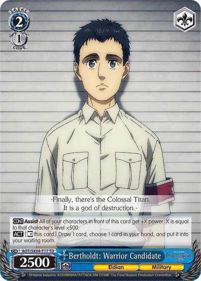 Bertholdt: Warrior Candidate