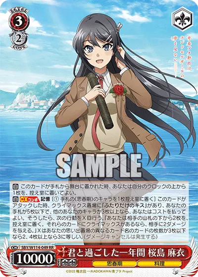The Year I Spent With You, Mai Sakurajima