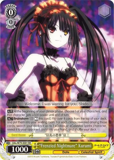 "Frenzied Nightmare" Kurumi