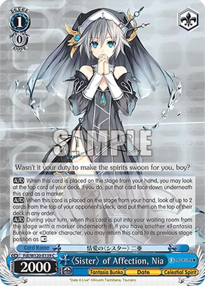 "Sister" of Affection, Nia