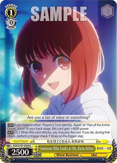 Someone Who Looks at Me, Kana Arima