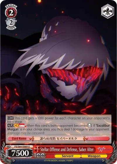 Stellar Offense and Defense, Saber Alter