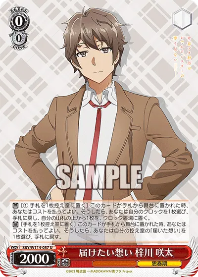 Sentiments to Convey, Sakuta Azusagawa