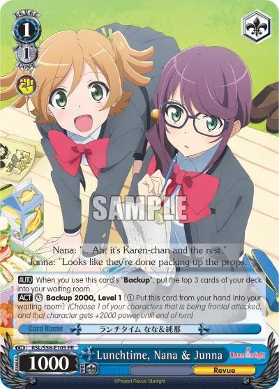 Lunchtime, Nana & Junna
