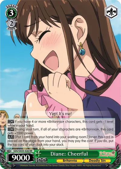 Diane: Cheerful
