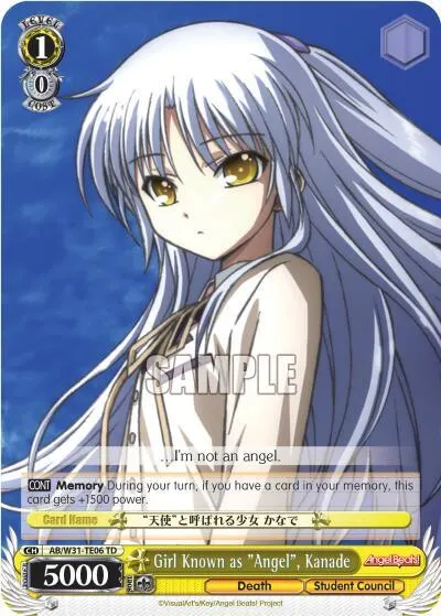 Girl Known as "Angel", Kanade