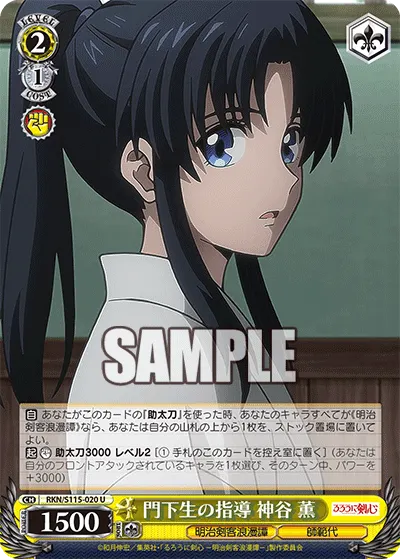 Instructing Her Student, Kaoru Kamiya