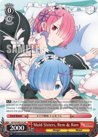 Maid Sisters, Rem & Ram (SR)