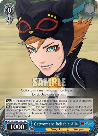 Catwoman: Reliable Ally