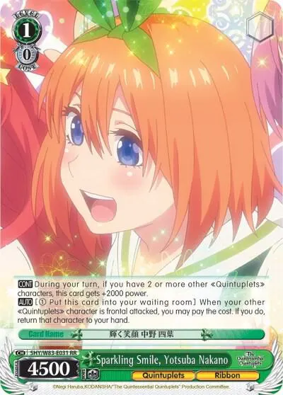 Sparkling Smile, Yotsuba Nakano