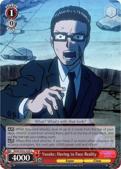Yusuke: Having to Face Reality