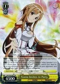 Asuna Invites to Party