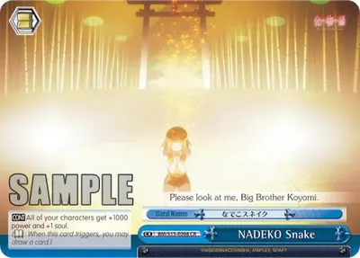 NADEKO Snake