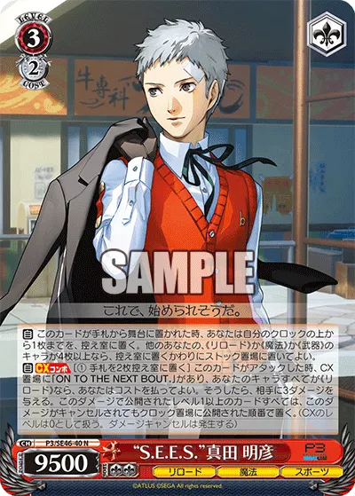 Akihiko Sanada: S.E.E.S.
