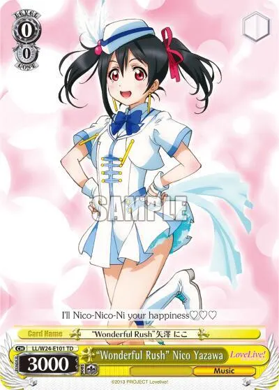 "Wonderful Rush" Nico Yazawa