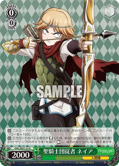 Squire of the Sacred Paladin Order, Neia