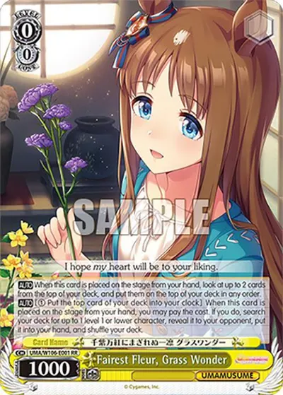Fairest Fleur, Grass Wonder