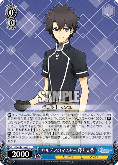 Chaldea's Master, Ritsuka Fujimaru