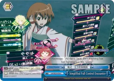 Simplified Full Control Encounter