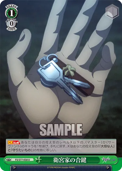 Duplicate Key to the Emiya Household