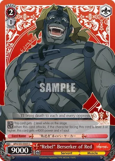 "Rebel" Berserker of Red