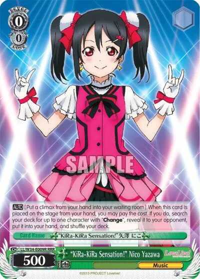 "KiRa-KiRa Sensation!" Nico Yazawa (RRR)