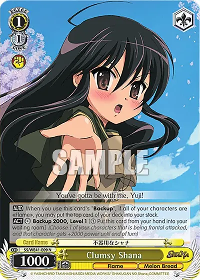 Clumsy Shana